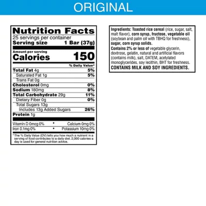 Rice Krispies Treats 1.3 Oz., 25 Ct.