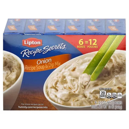 Lipton Onion Recipe Soup and Dip Mix 2 Oz., 6 Pk.