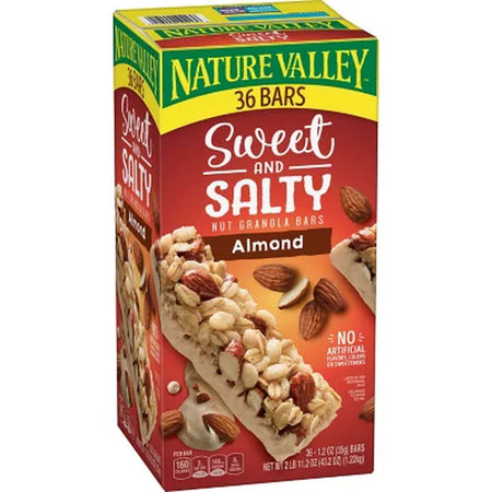 Nature Valley Sweet and Salty Nut Almond Granola Bars, 36 Ct.