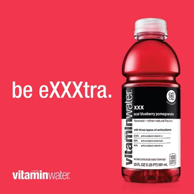 Glaceau Vitaminwater Variety Pack 20 Fl. Oz., 20 Pk.