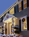 50 Ct. LED C9 Lights - Ultra-Bright 21' Chirstmas Holiday Illumination (Choose Color)