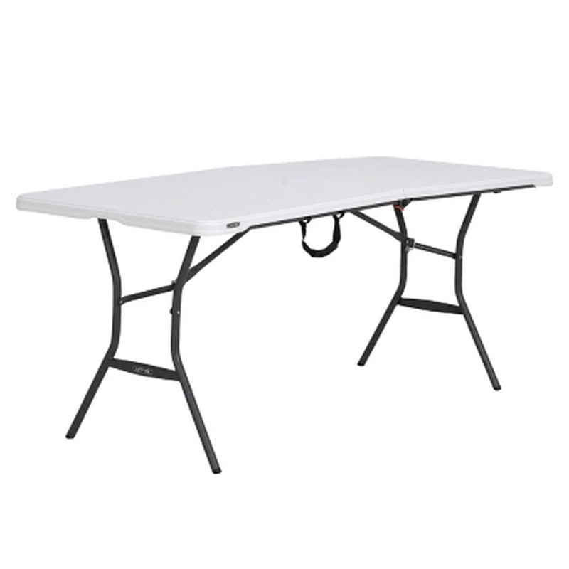 Lifetime 6-Foot Fold-In-Half Table