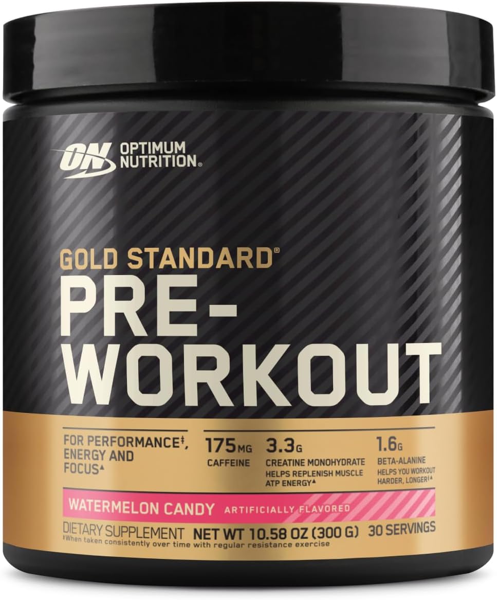 Gold Standard Pre Workout with Creatine, Beta-Alanine, and Caffeine for Energy, 30 Servings (CHOOSE FLAVOR)