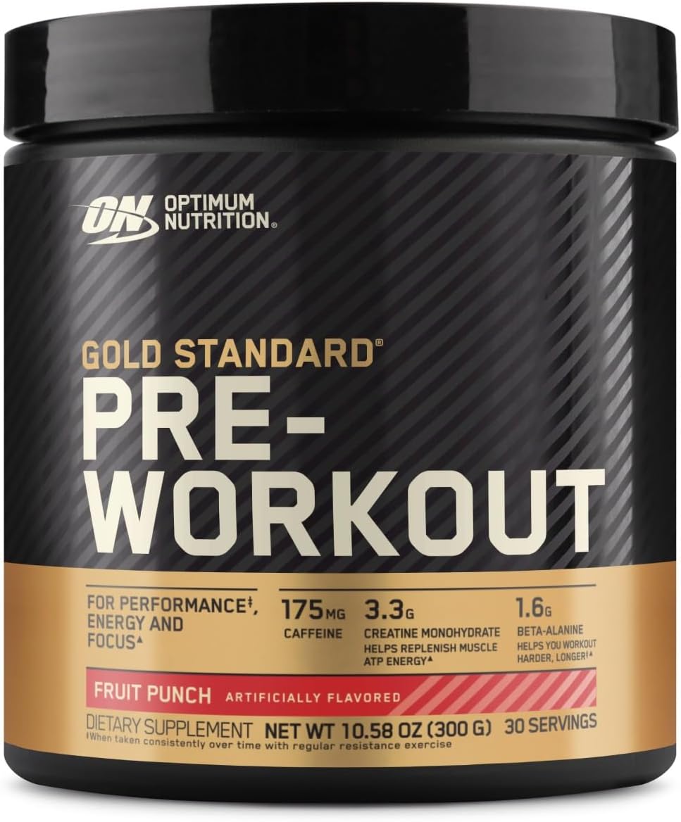 Gold Standard Pre Workout with Creatine, Beta-Alanine, and Caffeine for Energy, 30 Servings (CHOOSE FLAVOR)