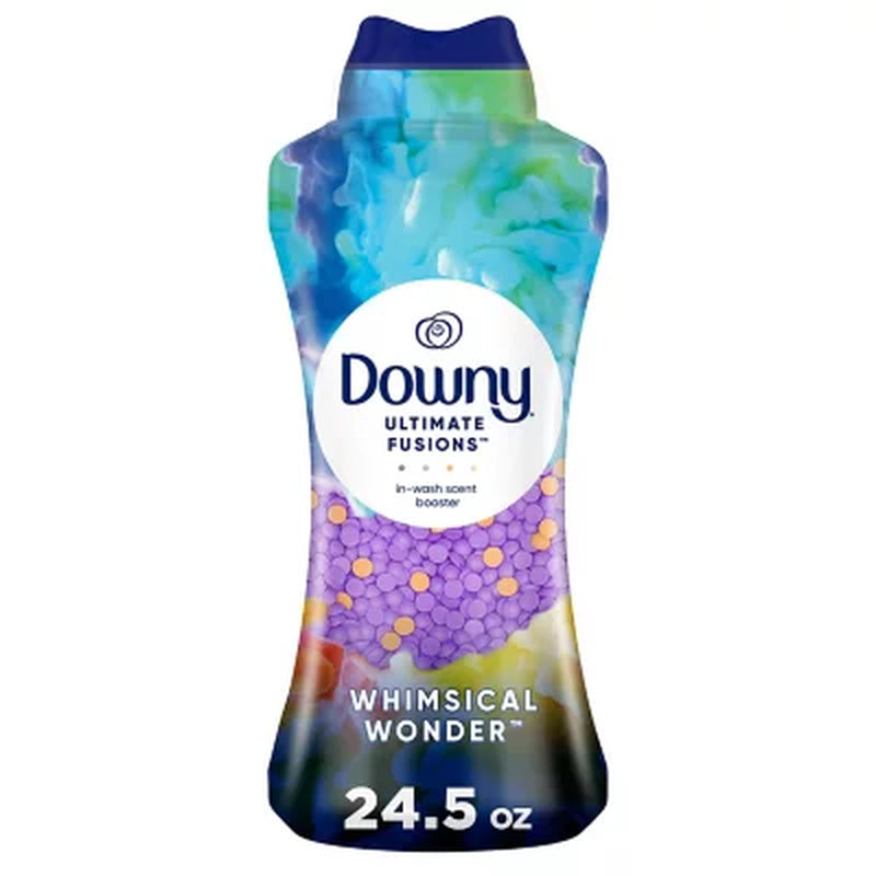 Downy Ultimate Fusions In-Wash Scent Booster Beads, Whimsical Wonder, 24.5 Oz.