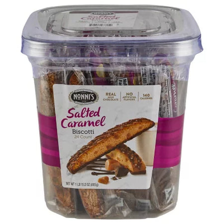 Nonni'S Salted Caramel Biscotti 24 Ct.