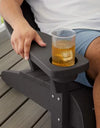 Keter Everest Adirondack Chair with Integrated Cupholder