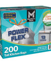 Member'S Mark Power Flex Tall Kitchen Drawstring Trash Bags, Fresh Scent 13 Gal., 200 Ct.