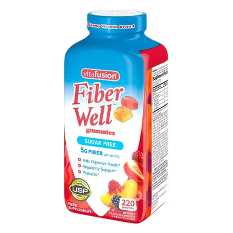 Vitafusion Fiber Well Gummies, 5G Fiber, 220 Ct.