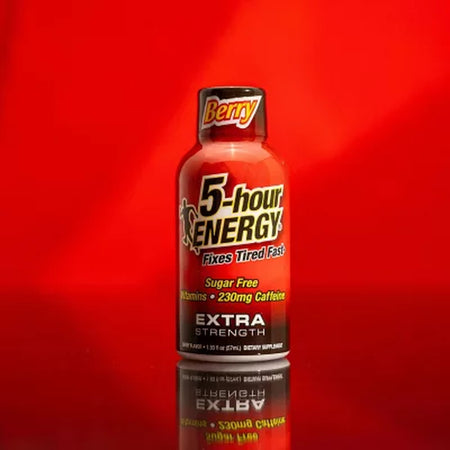 5-Hour ENERGY Shot, Extra Strength, Berry 1.93 Oz., 24 Pk.