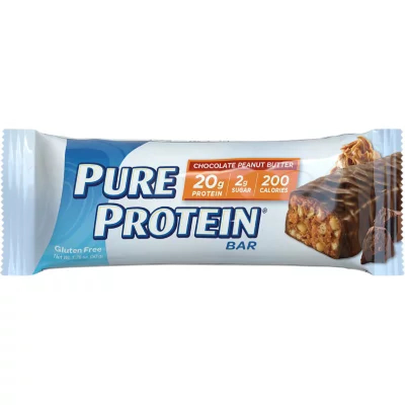 Pure Protein Bars Gluten Free, Chocolate Variety Pack 23 Ct.