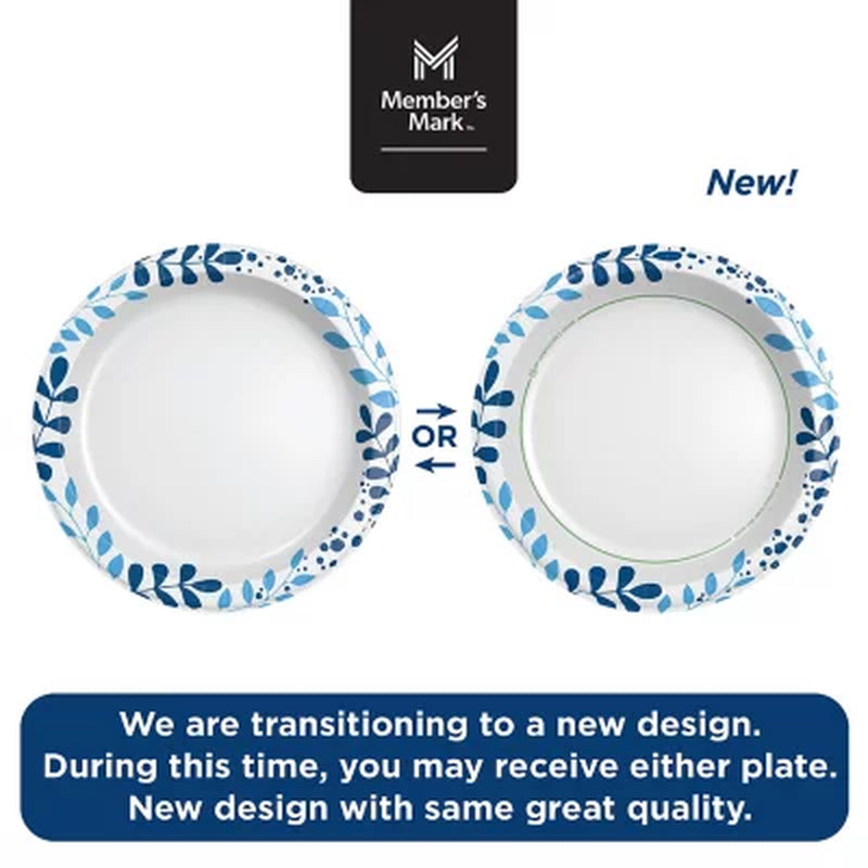 Member'S Mark Ultra Dinner Paper Plates, 10", 204 Ct.