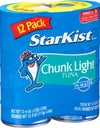 Starkist Chunk Light Tuna in Water 5 Oz., 12 Pk.