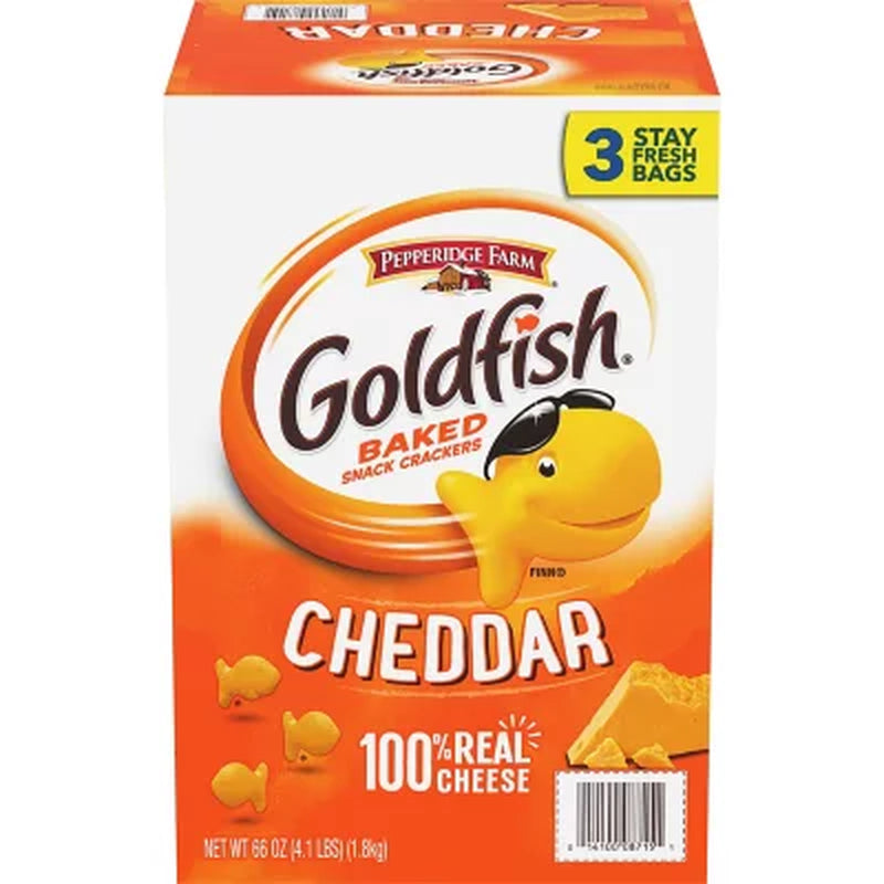 Pepperidge Farm Goldfish Crackers, 22 Oz., 3 Pk.