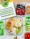 Gogo Squeez Applesauce, Apple, Cinnamon, Strawberry and GIMME Five, 3.2 Oz., 32 Ct.