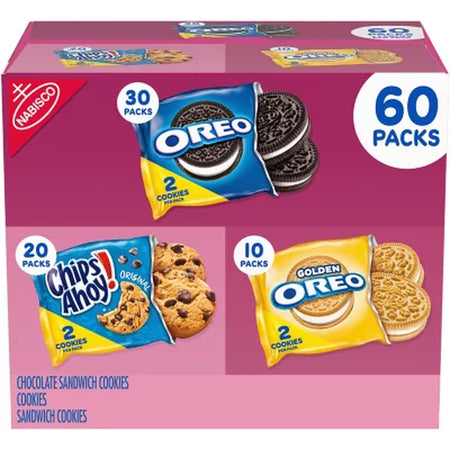 Nabisco Sweet Treats Variety Pack, 60 Pk.