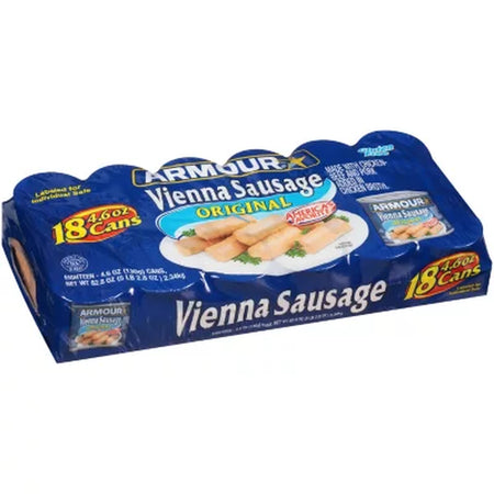 Armour Vienna Sausage 4.6 Oz., 18 Ct.