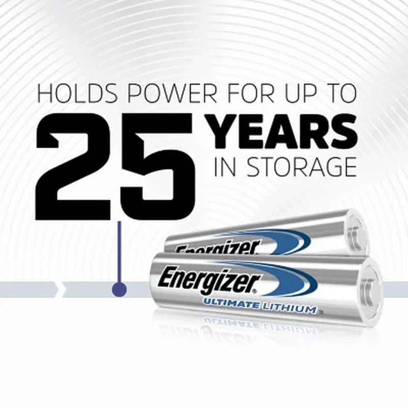 Energizer AA Ultimate Lithium Batteries, 18 Pk.