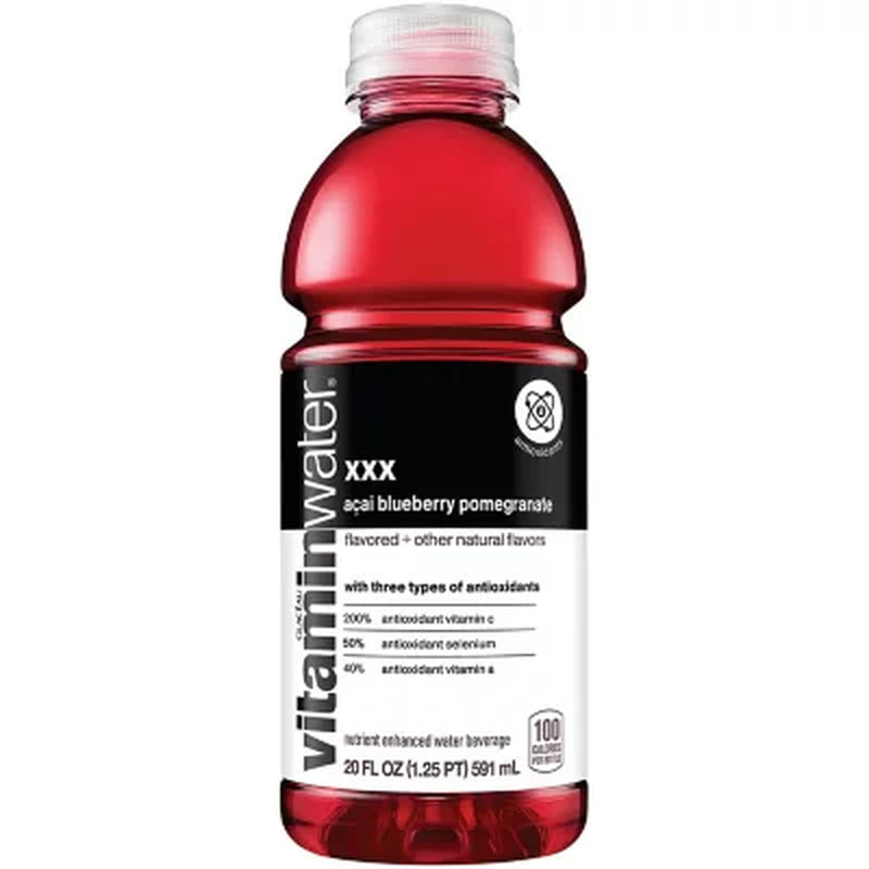 Glaceau Vitaminwater Variety Pack 20 Fl. Oz., 20 Pk.