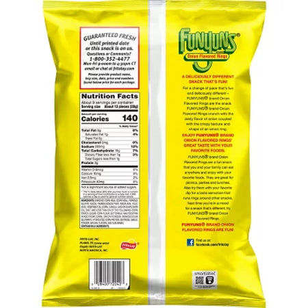 Funyuns Onion Rings Snacks 8.75 Oz.