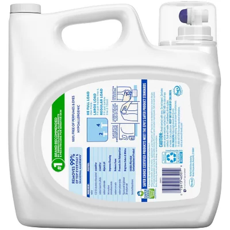 All Free Clear Liquid Laundry Detergent, the Original, 166 Loads, 250 Fl. Oz.