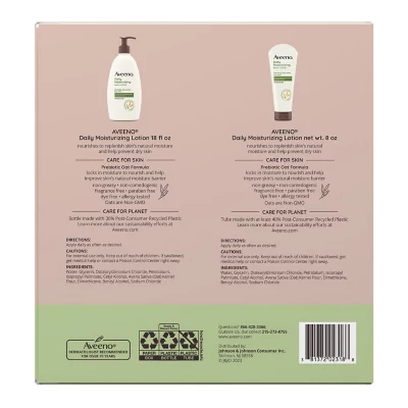 Aveeno Daily Moisturizing Body Lotion Set