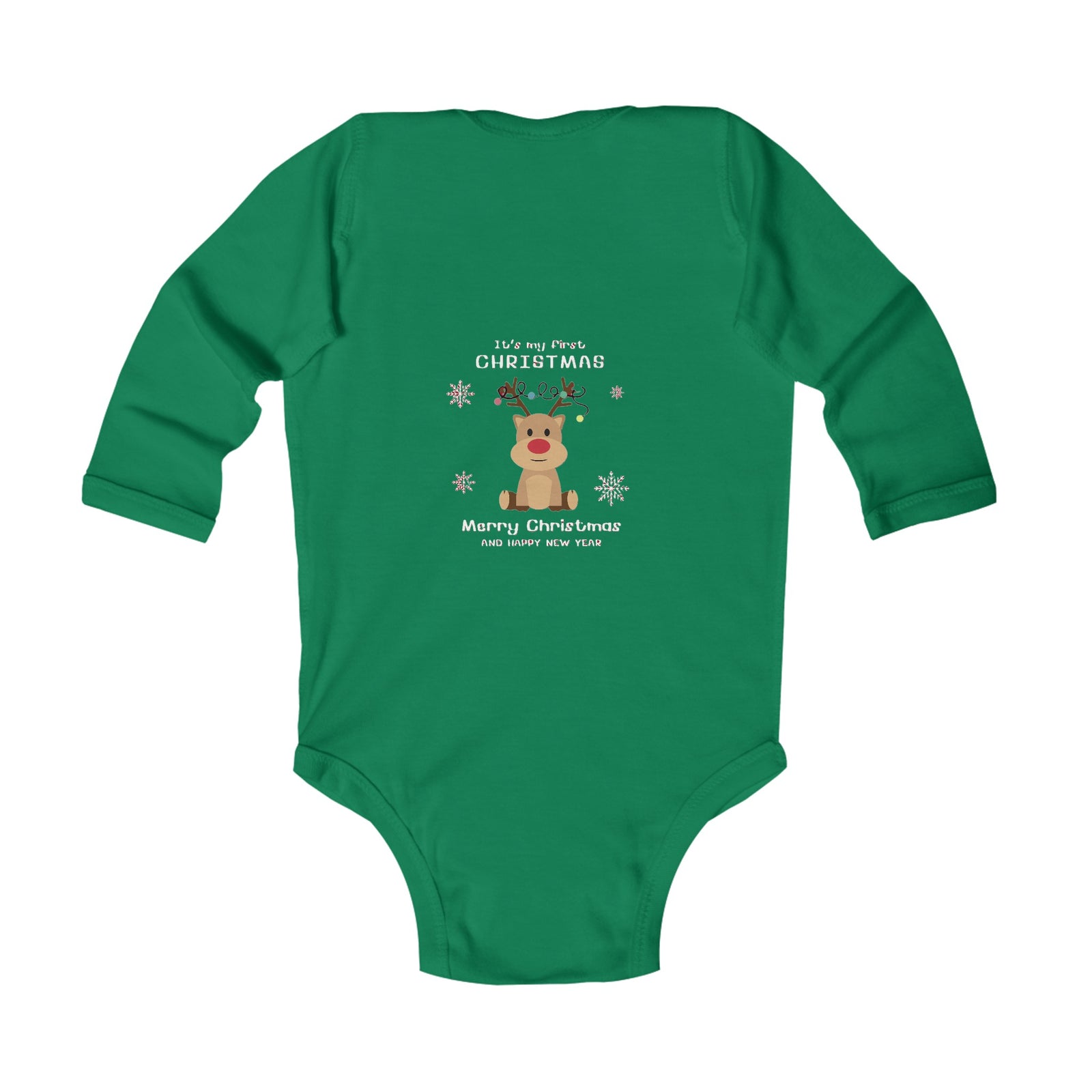 It is my first Christmas ?Infant Long Sleeve Bodysuit