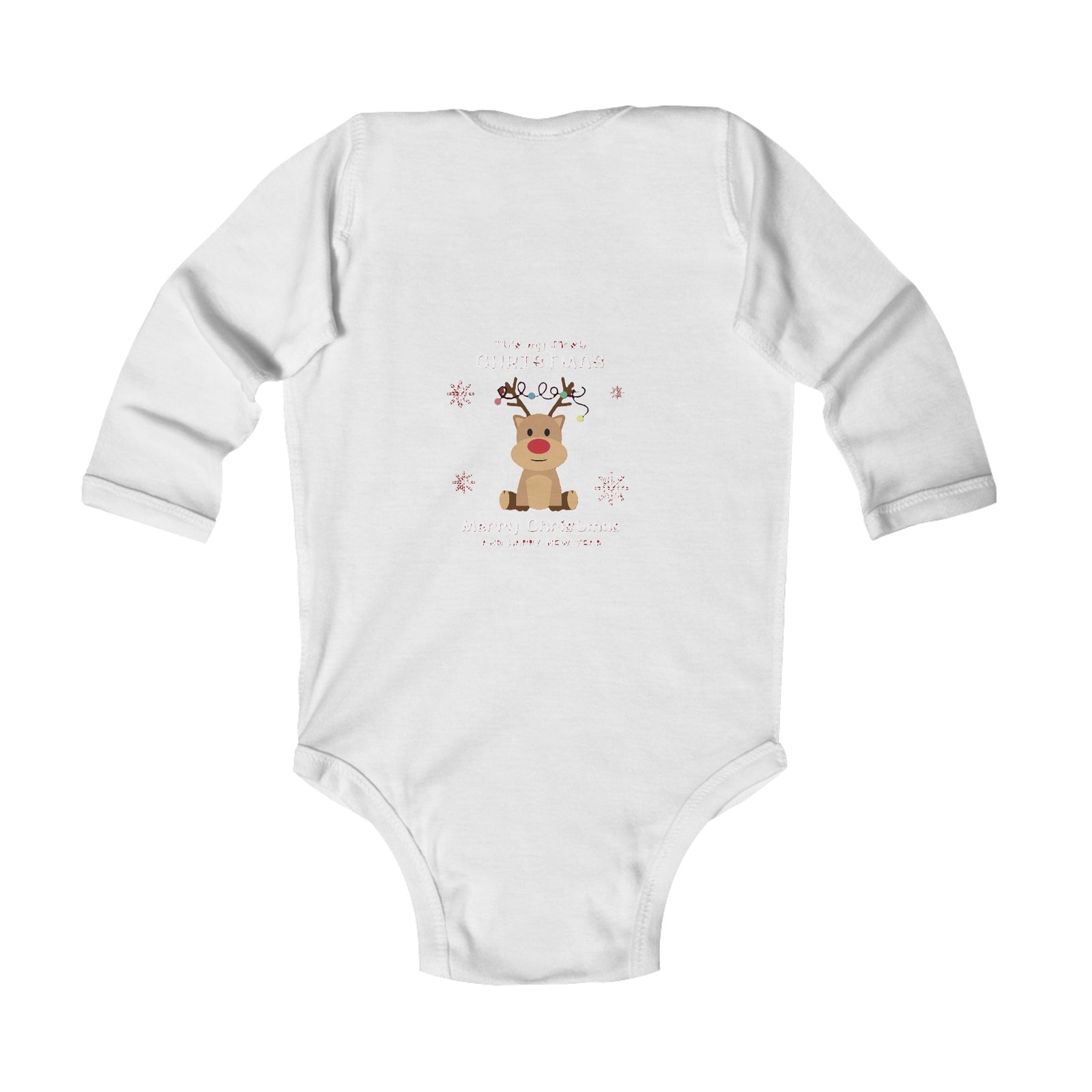 It is my first Christmas ?Infant Long Sleeve Bodysuit