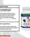 All Natural Supplement for Fleas, Ticks, and Mosquitos Prevention for Dogs and Cats, 100 Chewable Treat Tablets, Single