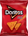 Doritos Nacho Cheese Tortilla Chips, 1.75 Oz., 64 Pk.