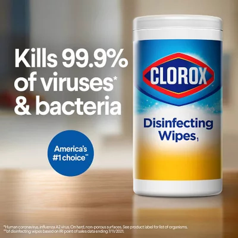 Clorox Disinfecting Cleaning Wipes, Variety Pack, 5 Ct., 425 Wipes