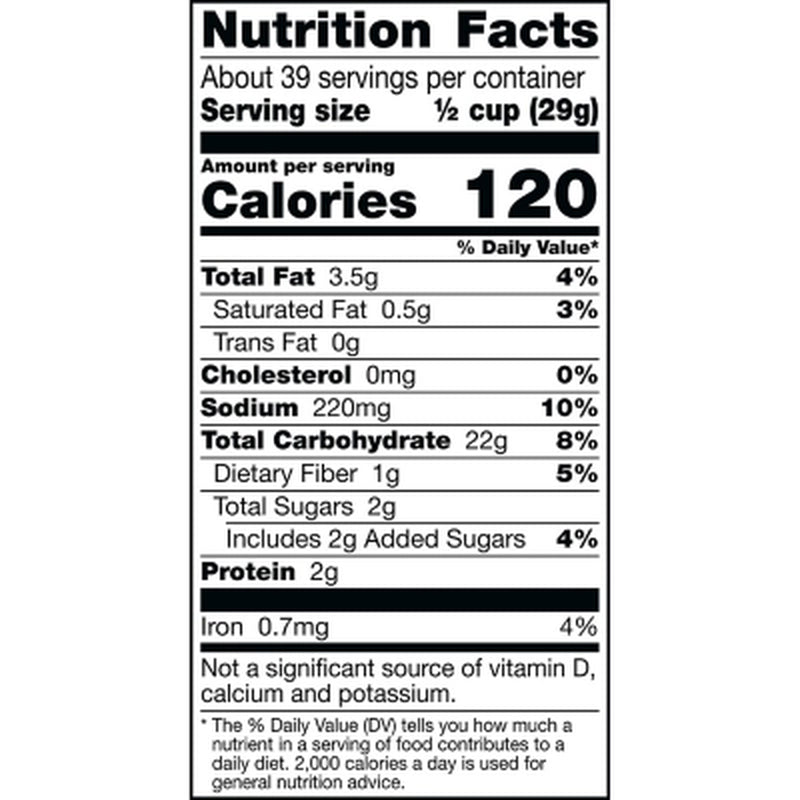 Chex Mix Traditional Savory Snack Mix, 40 Oz.