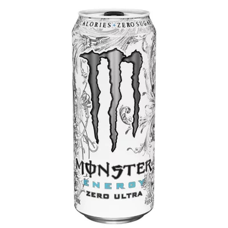 Monster Energy Zero Ultra 16 Fl. Oz., 24 Pk.