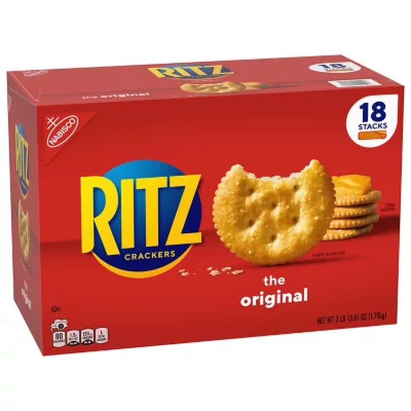 RITZ Original Crackers, 3.43 Oz., 18 Pk.