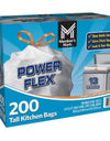 Member'S Mark Power Flex Tall Kitchen Drawstring Trash Bags Unscented 13 Gal., 200 Ct.