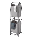 Neatfreak 2-Tier Rolling Vertical Laundry Sorter