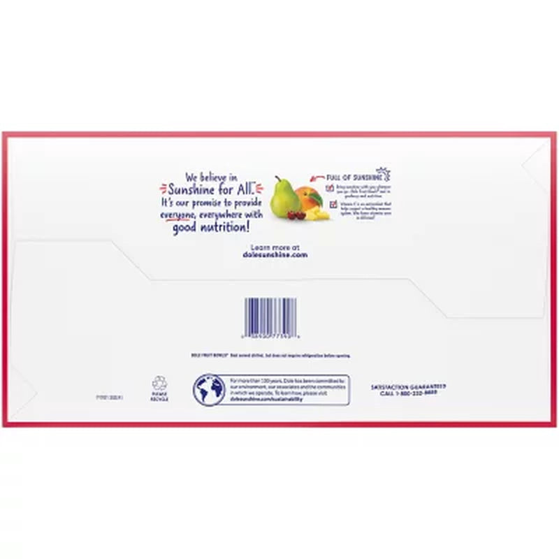 Dole Cherry Mixed Fruit Bowls in 100% Juice, 4 Oz., 16 Pk.