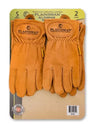 Plainsman Premium Cabretta Brown Leather Gloves 2 Pairs