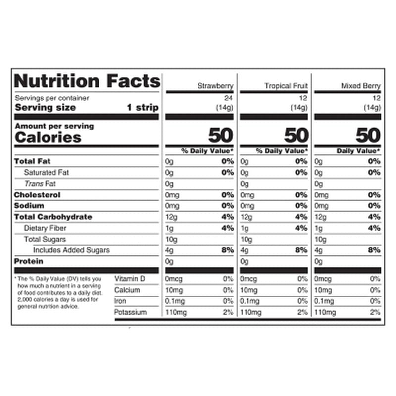 Member'S Mark Fruit Strips, 48 Ct.