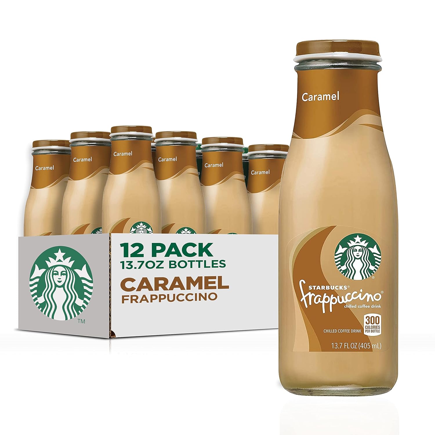 Starbucks Coffee Drink, 13.7 Fl Oz Bottles 12 PACK (CHOOSE FLAVOR)