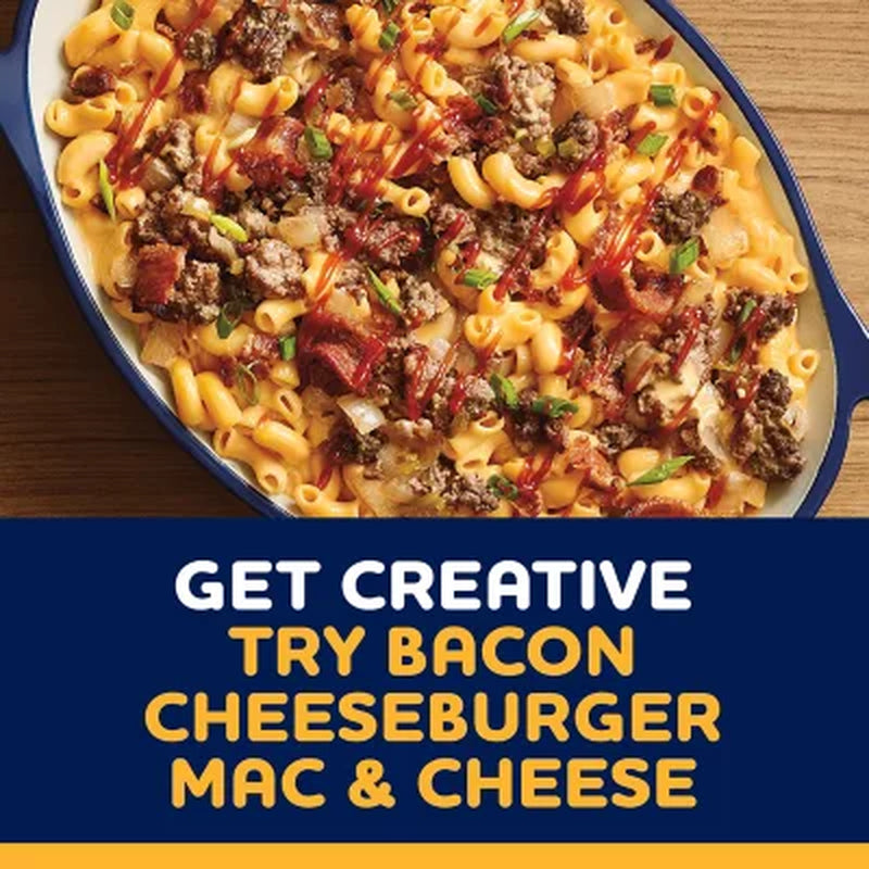 Kraft Deluxe Original Cheddar Macaroni and Cheese Dinner, 14 Oz., 8 Pk.