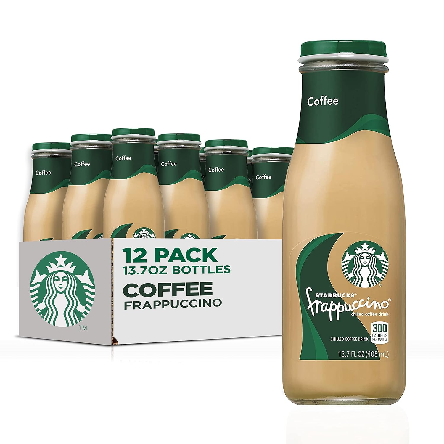 Starbucks Coffee Drink, 13.7 Fl Oz Bottles 12 PACK (CHOOSE FLAVOR)