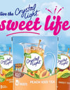 Crystal Light Peach Iced Tea Powdered Drink Mix 4.55 Oz.