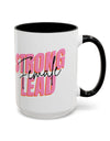 Strong Female Lead!! Accent Coffee Mug (11, 15oz)