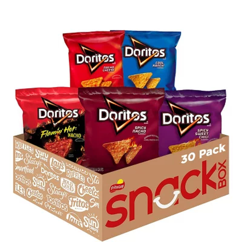 Doritos Mix Variety Pack Tortilla Chips, 30 Pk.