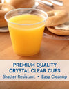 Member'S Mark Clear Plastic Cups 9 Oz., 264 Ct.