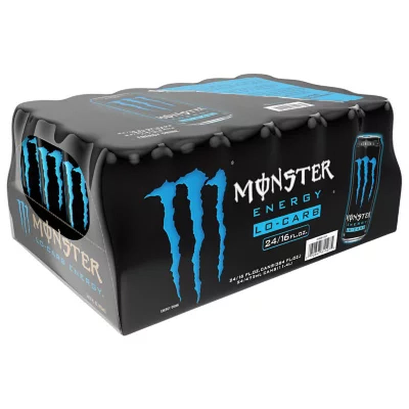 Monster Energy Lo-Carb 16 Fl. Oz., 24 Pk.