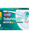 Clorox Toiletwand Toilet Cleaning Kit, Rainforest Rush, 1 Toiletwand Handle + 36 Refills