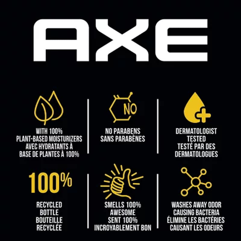 AXE Phoenix Body Wash for Men with Pump, 28 Fl. Oz., 2 Pk.