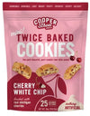 Cooper Street Snacks Cherry White Chip Twice Baked Cookies, 18Oz.